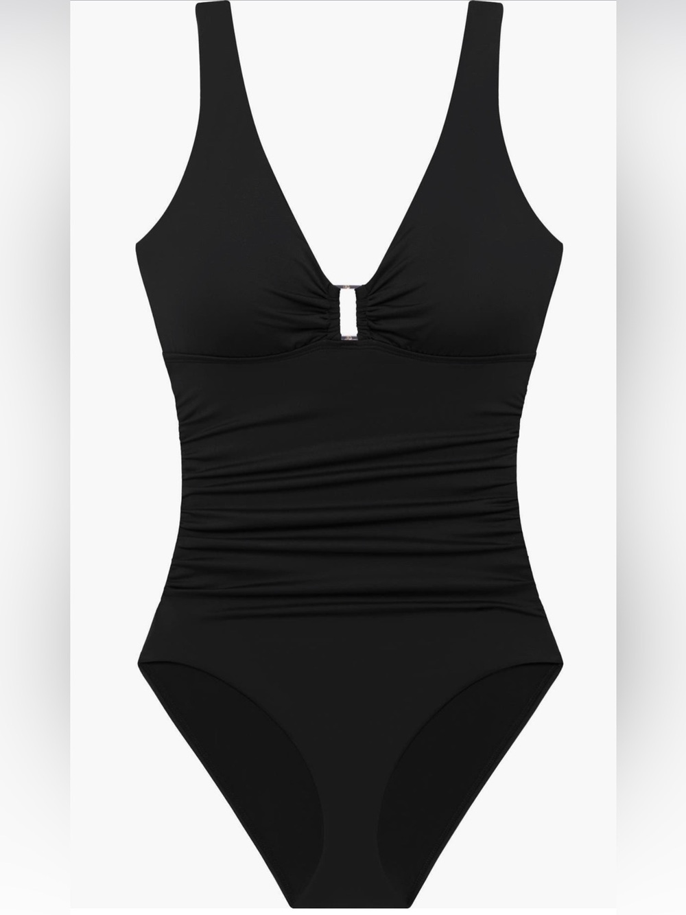Lauren Ralph Lauren Black ring underwire One-Piece Swimsuit